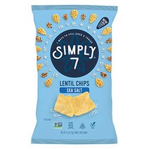 Simply 7 Lentil Chips - Gluten Free Snacks - Vegan Snacks - Non-GMO Vegetarian Plant-Based Choles, 1