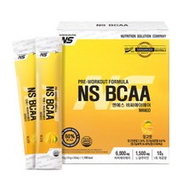 NS BCAA 스틱 아미노산 헬스보충제 1박스(30포) 망고맛, NS BCAA 스틱 아미노산 헬스보충