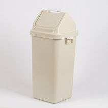 [리빙앤트리] 대용량 100L 사각스윙휴지통, 스윙휴지통-100L(리터)-베이지, 옵션선택