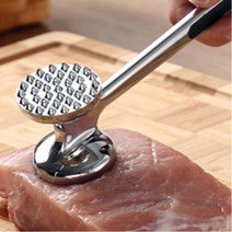 돼지고기 연육작업용 고기망치 견과류망치 수동연육기