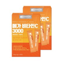 슈퍼쎈 메가 비타민c 3000 메가도스 비타민씨 분말 가루 스틱, 메가 비타민C 3gX200포
