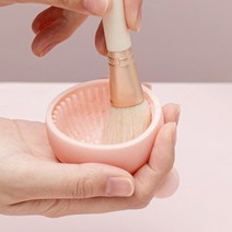 유저핏 메이크업 브러쉬 실리콘 세척볼 팩볼 2개입 핑크, 1개, 해당 상품 선택하기
