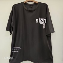 [리트머스]쿨 나일론 스판 트리코트 레터링티셔츠LN2TU302