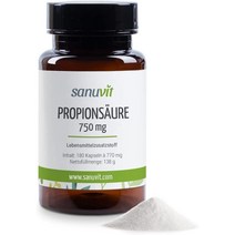 Sanuvit 프로피온산 750mg 180정 오스트리아제조 (통관수수료포함), 상품선택