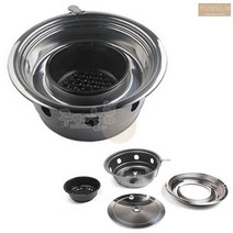 국산 업소용 숯불 화로 295용 캠핑 화덕 야영 돼지갈비 삼겹살 식당