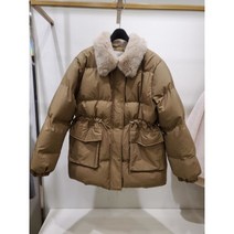 에이비에프지(ab.f.z) 에이비에프지 허리포인트퍼카라패딩점퍼 AFV4HU-32L NC서면점