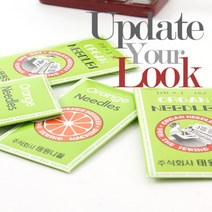 공업용 미싱바늘 9호 11호 14호 16호 (재봉바늘), 구호