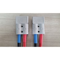 120a 175a 앤더슨잭 커낵터 4awg실리콘배선 인버터연결 충전기연결1pcs, 120a 70cm, 8mm