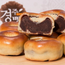 경주제과 경주빵 서라벌빵 팥앙금 수제간식 수제빵 디저트간식 제과제빵 40g 20개입 30개입, 경주빵 20개입