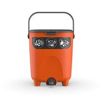 음식물 쓰레기 처리기 퇴비 만들기 거름통 주방 냄새, 퇴비통 10L 레드