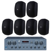 RM24BKS46 60평 카페 매장 앰프스피커 4인치 검정