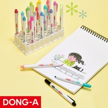 동아 트윈라이너 소프트 형광펜, S.F38 블루