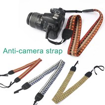 Mingjin Canon Nikon Pentax를위한 민족 사진 카메라 결박면 야드 목 어깨 손 결박, Gray