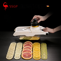 독일 SSGP 레몬 슬라이서 청귤과일야채오렌지 얇은 채썰기 슬라이스 두께 조절 커터, 5단계조절슬라이서