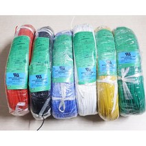 UL3239 3KVDC 22AWG 실리콘전선 Green (0.08mm소선)-Roll판매, 1개