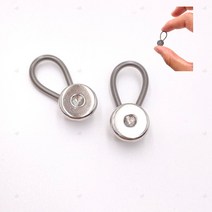셔츠 목 단추 늘리기 와이셔츠 목둘레 조임방지 보조단추 연장