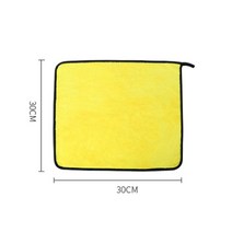 청소도구 Microfiber Towel Car Interior Dry Cleaning Rag for Washing Tools Auto Detailing Kit n Towels H, 01 30x30