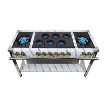 오즈테크 업소용 가스렌지 1500 양타 간택기 친환경 세라믹 버너 LPG LNG 화구, 2세대 세라믹화구, 일반A타입, LNG(도시가스)