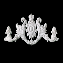 공간디피 우레탄 포인트 조각장식 DS173 조각, 흰색