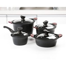 퀸센스 세라믹 코팅 인덕션 가스레인지 겸용 냄비 7종 중 택1, 4.퀸센스 인덕션 피오르 양수냄비 22cm