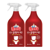 LG 생활건강 홈스타 곰팡이 방지스프레이 450ml x 2개, 4세트, 500ml