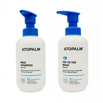 아토팜 아기 마일드샴푸/ 탑투토워시(샴푸 겸용 바스), 탑투워시300ml