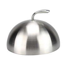 20/24/26/28cm 스테인레스 스틸 스테이크 커버 Teppanyaki 돔 접시 뚜껑 음식 덮개, 20cm
