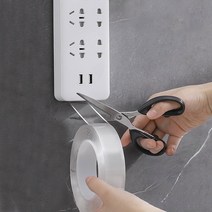초강력 타이탄 겔 양면테이프 실리콘 투명 붙여보게 벽에 붙이는 자국안남는테이프, 2mm, 3CM X2M