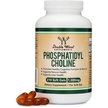 더블우드 포스파티딜 콜린 1200mg 소프트젤, 210개입, 1개, 210정