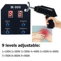 전기 교정 건 조절식 카이로프랙틱 기구 8 헤드 강도 치료 척추 휴대용 마사지기, 04 AU plug 220V