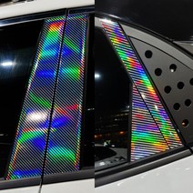 [AM] 더뉴K5 2세대 레이저카본홀로그램 BC필러 데칼스티커