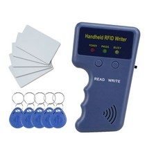 카드 태그 복사기 복제기 리더 휴대용 도어 키 스마트 암호125khz rfid 작가 프로그래머 소프트웨어 id t5577 cet5200 em4305 en4305, 세트