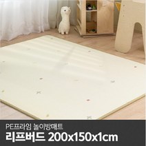 파크론 [파크론] PE 프라임 놀이방매트 리프버드 200x150x1cm, 선택완료
