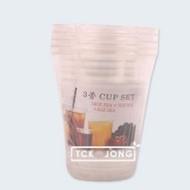 모두원 3종 컵세트, 1개, 개당 수량