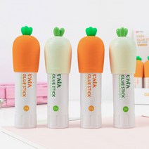 일정 700당근/무 고체풀 문구 학용품 야채 고체딱풀 접착제 친환경 딱붙는, 25g-당근