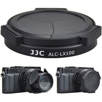 일본직발송 2. JW JJC 오토 렌즈 캡 파나소닉 LUMIX DMC-LX100 DMC-LX100II 라이카 D-LUX ( TYP 109 ) D, One Size, One Color