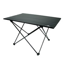 캠프빌리지 접이식 롤 테이블, 블랙