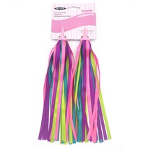 스케이트보드용품 스위스 미터높이 킥보드 리본 차임벨 조명 통용 부속품 태슬 오색테이프 액세서리, 그린 스 트리머