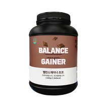 밸런스게이너 벌크업 프로틴 쉐이크 단백질 파우더 체중증가 보충제, 밸런스게이너 초코 2kg