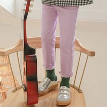 아이러브제이 ST001. 체크 일자핏 팬츠 JRFPT19