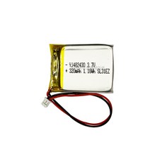 YJ 리튬폴리머배터리 KC인증충전지 3.7V YJ482430 320mAh, 1개