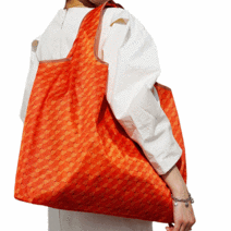 인피너리 명품 장바구니 에코백 대형 빅사이즈 ( 설 선물 나눔 답례품 ), 오렌지 orange