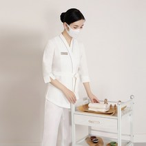 에스테틱 직원 의상 유니폼 마사지샵 피부관리 피부과