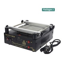 디솔더링 Gordak 853 IR 적외선 예열기 BGA 분해 및 조립 가열 솔더링 스테이션 PCB 보드 디, 01 GORDAK 853-A_02 230V UK