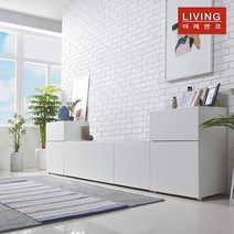마레앤코 거실장 데이엣 2800 거실수납장 풀세트, 없음