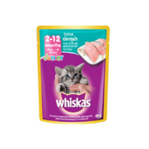 위스카스 주니어 참치 파우치 80g, 단품, 단품, 상세페이지 참조