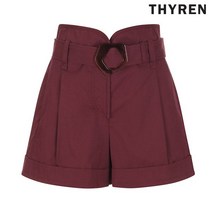 티렌 벨티드 롤업 숏 팬츠 L202PWP502