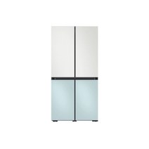 [하이마트] 삼성 비스포크 냉장고 4도어 프리스탠딩 RF85B9121AP (874L 코타화이트＋코타모닝블루)