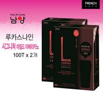 남양유업 [남양유업] 루카스나인 시그니쳐 마일드 아메리카노 200T(100Tx2개), 단품없음