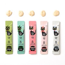 [보헤리] 묘약츄 대용량 짜먹는 강아지고양이간식 츄르 저염츄르, 초록입홍합 100개